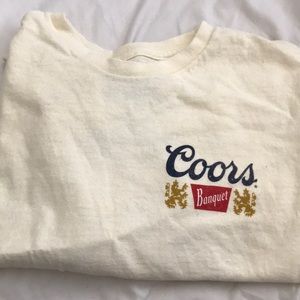 Coors Cropped Tee
